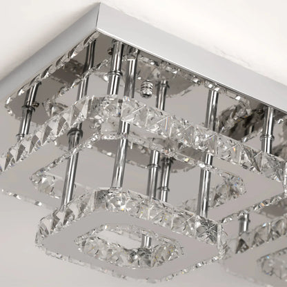 Crystal Ceiling Light Modern Crystal Led Chandelier Luxury Pendant Lighting  Home Decor Lamp Living Room Indoor Fixture Bedroom