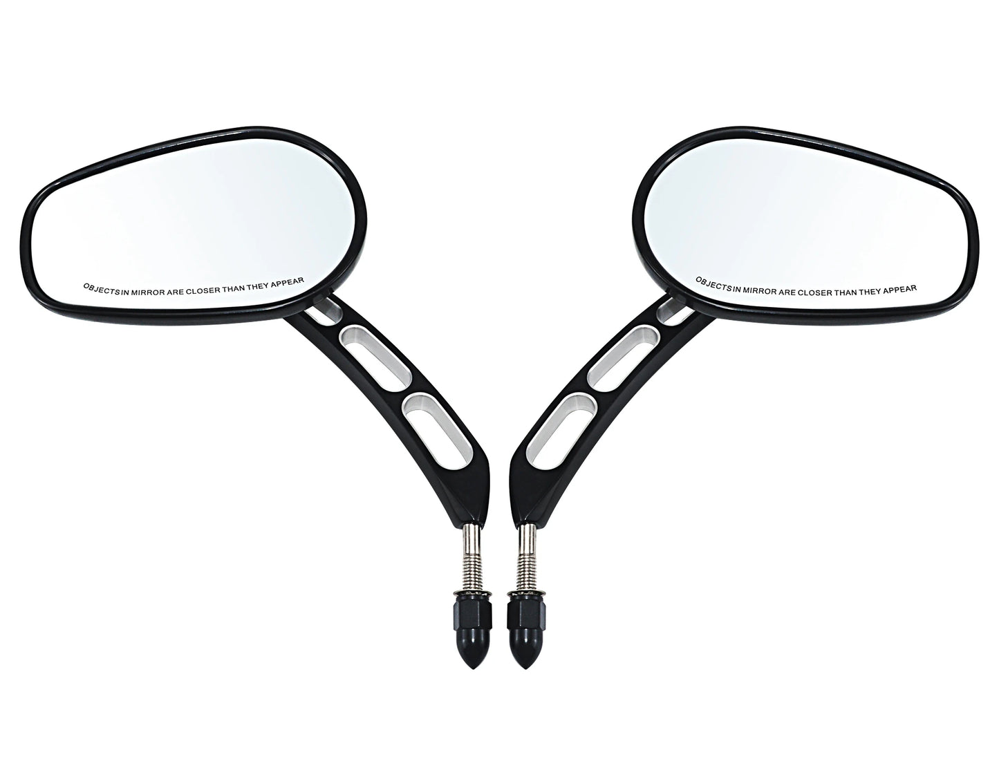 Motorcycles Rear Side Mirrors Rear view For Harley Honda Road King Touring Sportster Fat Boy Softail Bobber Chopper Street Glide