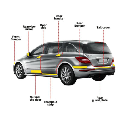 Red Series Wrap Vinyl Car Wrapping Film Bubble-free Vehicle Decoration PET Waterproof External Car Stickers Carbon Fiber Glossy