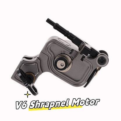 MAMBA V6 Shrapnel Rotary Tattoo Machine Adjustable Stroke 2.5-5mm Japan Coreless Powerful Motor Tattoo Gun For Permanent Makeup