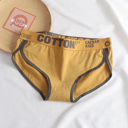 Women Cotton Panties Ladies Sexy Letter Sports Seamless Briefs Beathable Antibacterial Lingerie Solid Underwear Female Intimates