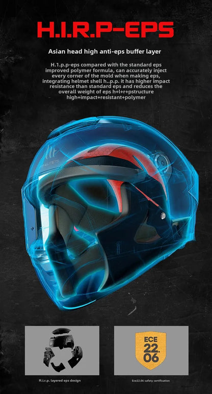 New MT Braker SV Motorcycle Helmet ECE DOT Certification Full face Double lens Racing off-road Helmet Capacetes Cascos Para Moto
