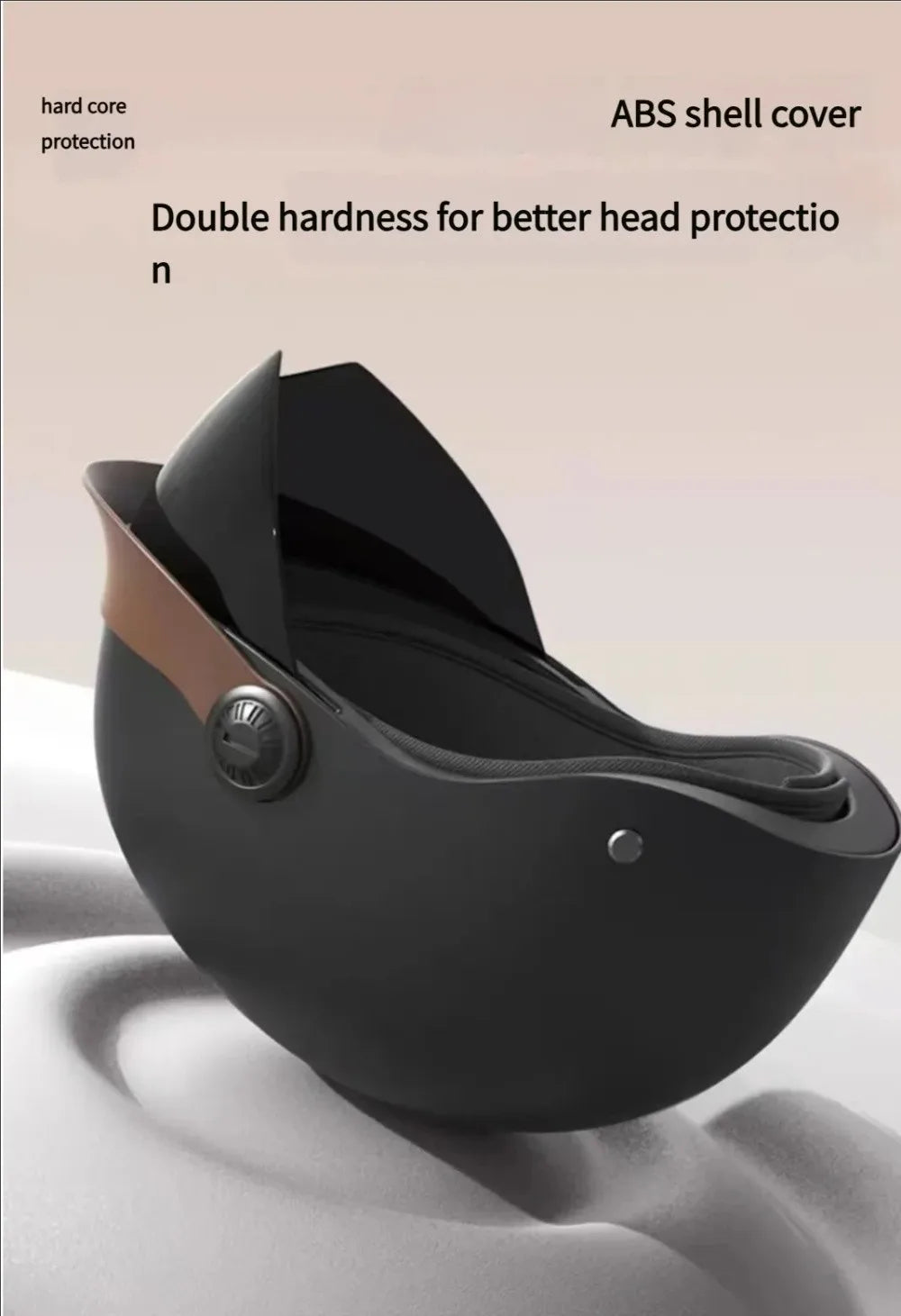 Vintage Ultra Light Electric Bicycle Helmet Sunscreen Breathable Motorcycle Half Helmet Fall Prevention Safety Helmets Riding