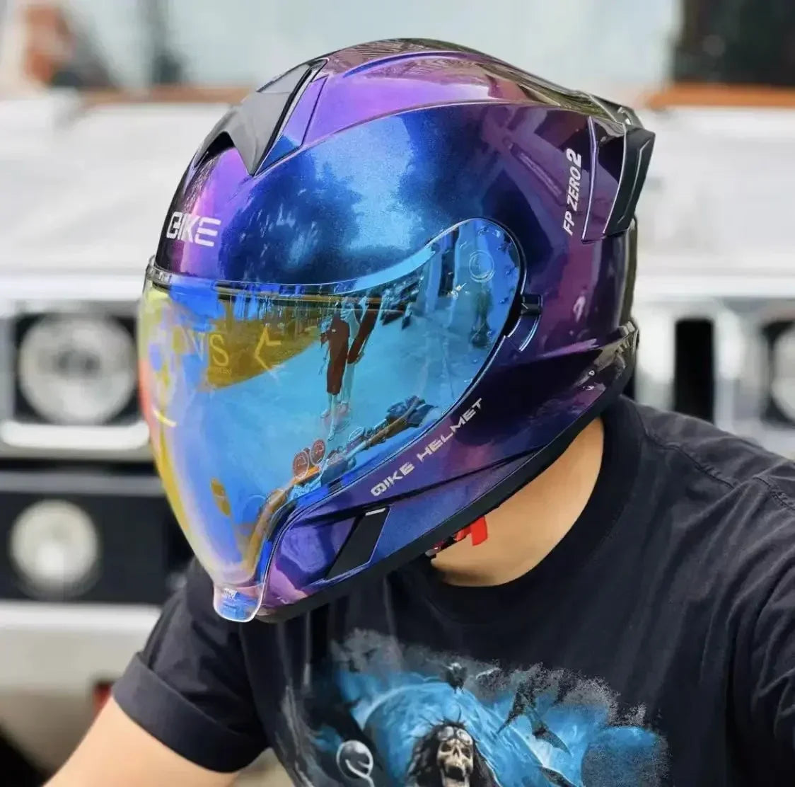 New Spider Motorcycle Helmet Full Face  Long Visor Racing Off-Road Helmet Double Lens Cascos Para Moto Capacete DOT Casco Moto