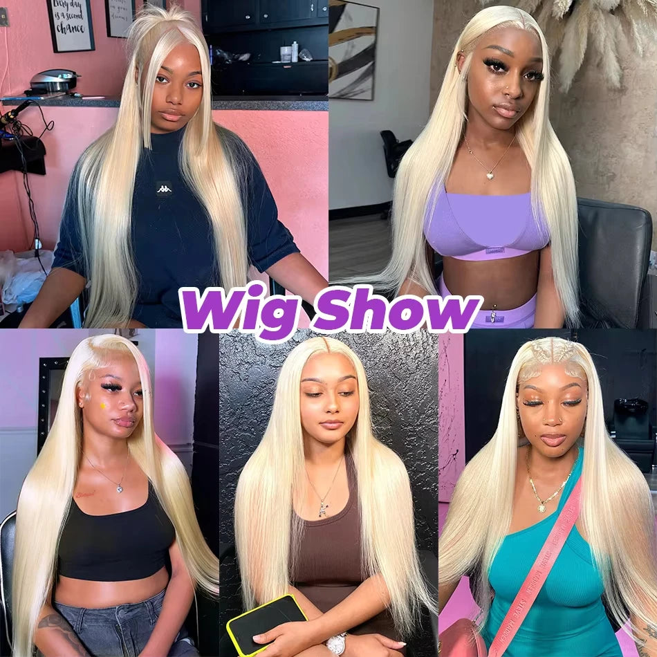 250 Density Human Hair Wigs Blonde 613 Lace Front Wigs 13x6 Straight Human Hair 13x4 Lace Frontal Wig Brazilian Hair Wigs for Women