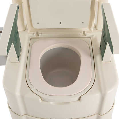 Toilet With Sensor Night Light,Bedside Commode  Bedside Toilet With Maximum Load 200kg, Portable Toilet