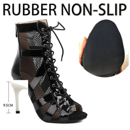 High Heels Ladies' Salsa Dance Latin Pole Dance Short Boots Ladies' Wedding Shoes Women's Dance Shoes Girls' Indoor And Outdoor
