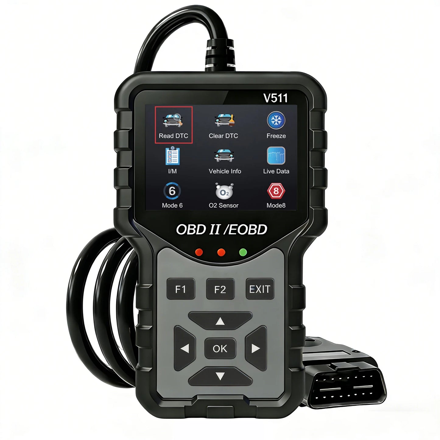 2025 New Model, Supports 8 Languages, Professional Obd2 Car Diagnostic Tool, Direct Sales from the Manufacturer, V511 Professional Code Reader and Scan Tool, Clears Fault Codes, Real-Time Data Stream, Enhanced Engine Fault Co