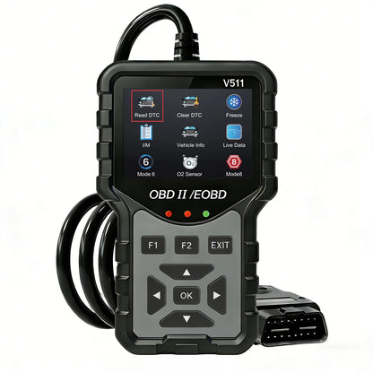 2025 New Model, Supports 8 Languages, Professional Obd2 Car Diagnostic Tool, Direct Sales from the Manufacturer, V511 Professional Code Reader and Scan Tool, Clears Fault Codes, Real-Time Data Stream, Enhanced Engine Fault Co
