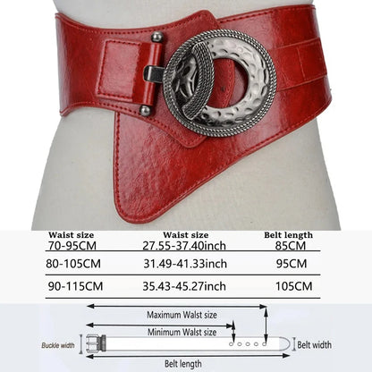 Hot Fashion Women Wide Waist Elastic Stretch Belt women's girdlestrap belts for women cinturon mujer cummerbund strap LB029