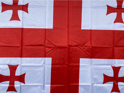 xvggdg  90x150cm  Georgia  flag Banner   Georgia  National flag  Decoration banner