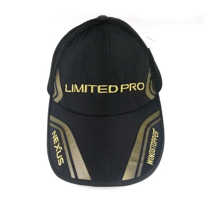 Fly Fishing Caps Fishing Hat Quick Dry Adjustable Outdoor Waterproof Sports Baseball Caps UV Protection Hat With Clip for Men