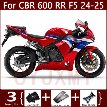New Motorcycle Fairing Kit for Honda CBR600RR CBR600 F5 2024 2025 Moto Spoiler Fairings CBR 600 RR 24 25 Bodyframe Housing Parts