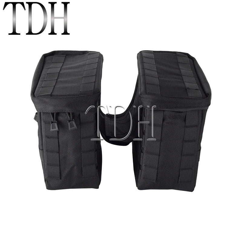 Motorcycle Saddlebag Side Tool Luggage Bag For Harley Dyna Softail Sportster XL Street Bob Low Rider FXD FXBB Travel Saddle Bags
