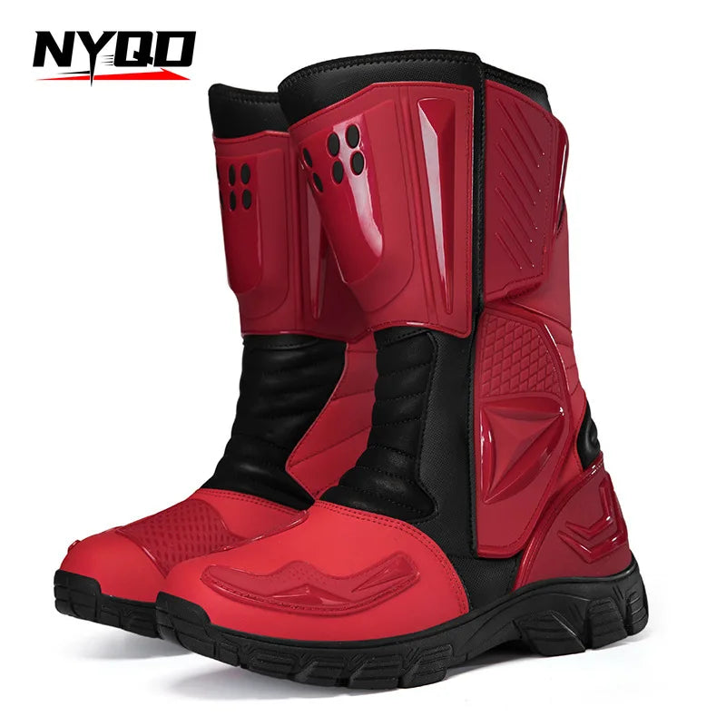Motorcycle Shoes Riding Rider Motorcycle Boots Racing Travel Equipment Botas Para Moto Botas Moto Motorbike Boots Men