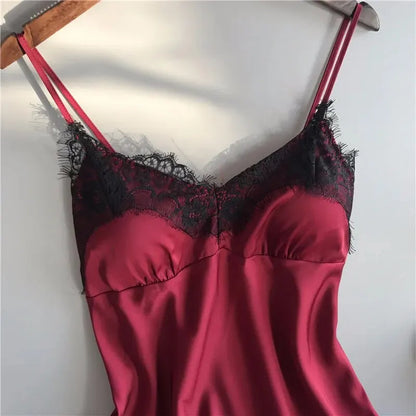 Women Pajama Suit Fashion V-Neck Lace Sexy Lingerie Pyjamas Sleep Shorts Set Sleepwear New