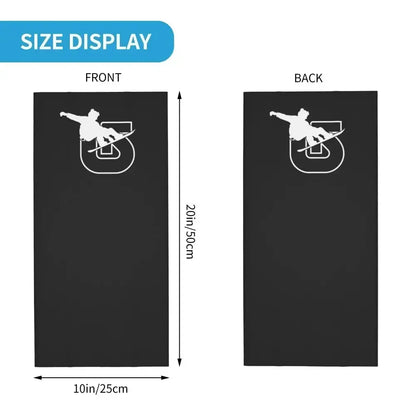 Burton Snowboard Sportive Bandana Neck Cover Printed Wrap Scarf Multifunction Balaclava Outdoor Sports For Men Women Adult
