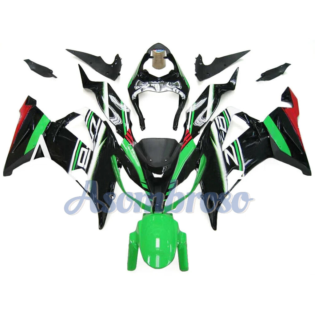 Motorcycle Aftermarket Fairing kit For Ninja ZX6R 2013 2014 2015 2016 2017 2018 ZX 6R 13-18 ZX-6R  white black body cover ZXMT