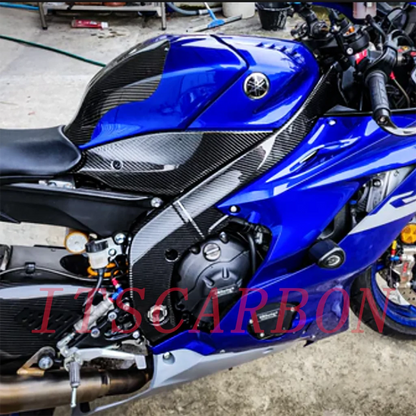 Motorcycle Accessories For YAMAHA YZF-R6 R6 2017 2019 2020 2021 Carbon Fiber Retrofit Parts Fairing Fenders Panels Cover Kits
