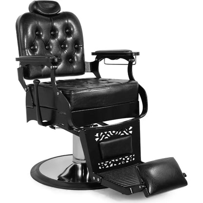 Artist Hand Barber Chair, Hair Salon Chair, Heavy Duty Barber Chair for Barbershop, Tattoo Massage, Beauty Spa,Customized