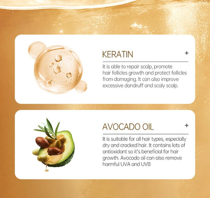 PURC Argan Oil Hair Mask Repair Damaged Frizz Masks Nourishing Smoothing Magic Hair Treatment Conditioner Hair Care