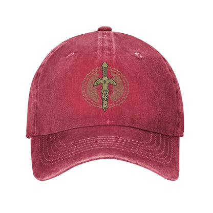 Zelda Legends logo Casual Baseball Cap For Unisex-Teens Summer  Outdoor Sports Trucker Hat Streetwear Sunscreen Snapback Cap