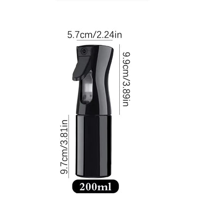 200ml Hairdressing Spray Bottle Barber Hair High Pressure Water Can Salon Refill Bottle Beauty Atomizer Container