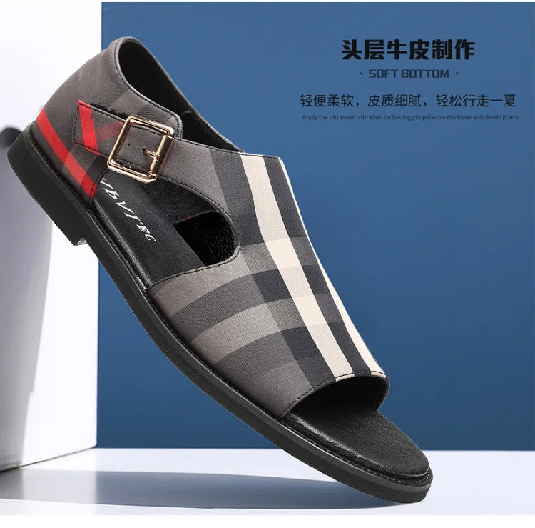 Men's Sandals Summer Sandals Men's Non-slip Shoes Unisex Bathroom Slippers Comfortable Slippers Men's Beach Flip Flops Size38-48