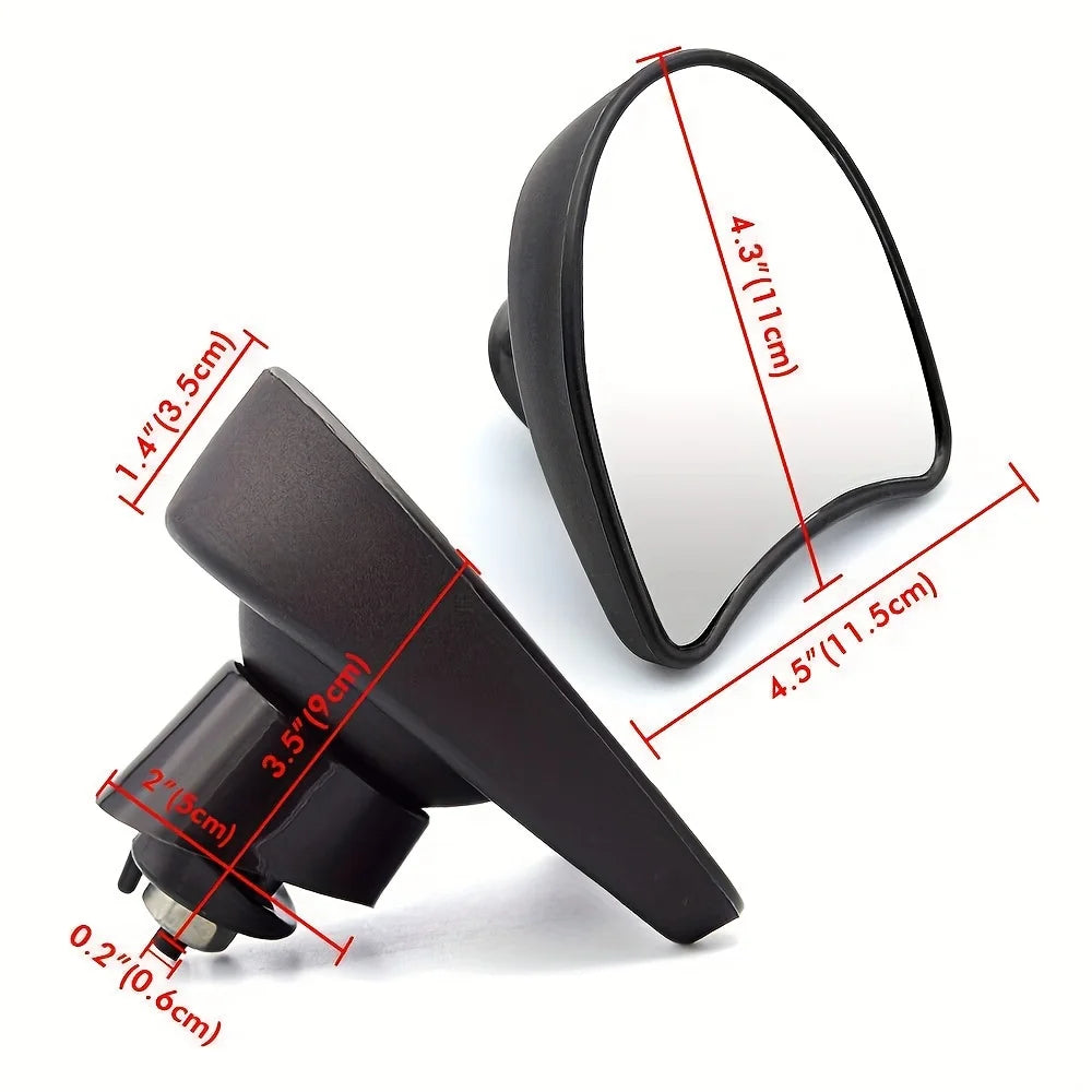 Motorcycle Black Fairing Mount Rearview Mirrors Fit For Harley Touring Electra Street Glide Ultra Classic 1996-2013