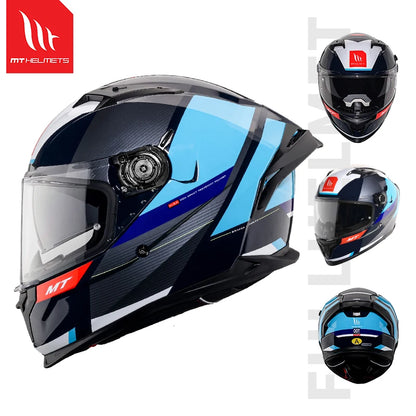 New MT Braker SV Motorcycle Helmet ECE DOT Certification Full face Double lens Racing off-road Helmet Capacetes Cascos Para Moto
