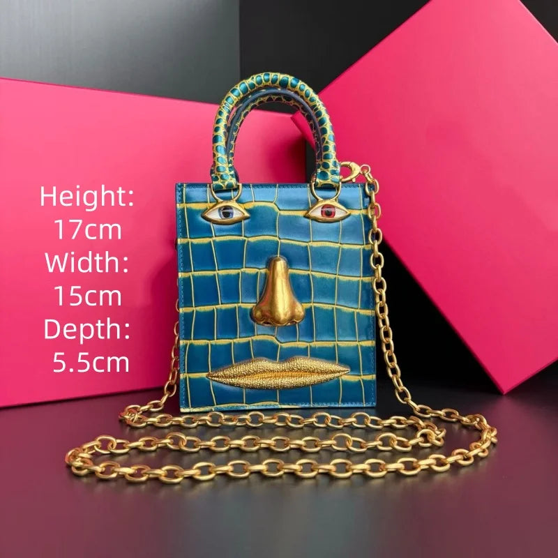 New Heavy industry premium enamel Heavy Industry Devil's Eye bracelet bag