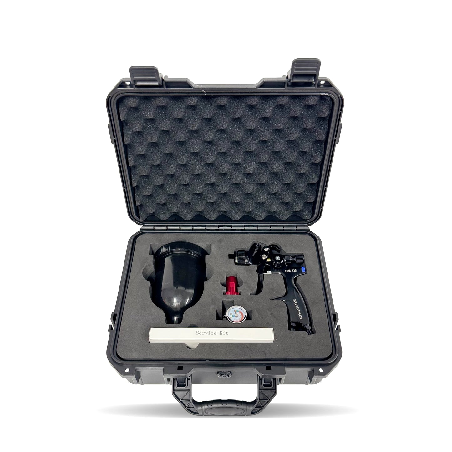 Original PORPHIS Spray Gun PHS-135 1.3mm/1.8mm Nozzle  For Painting Car Aerograph Repair Spray Gun Air Tools Oil And Water Paint