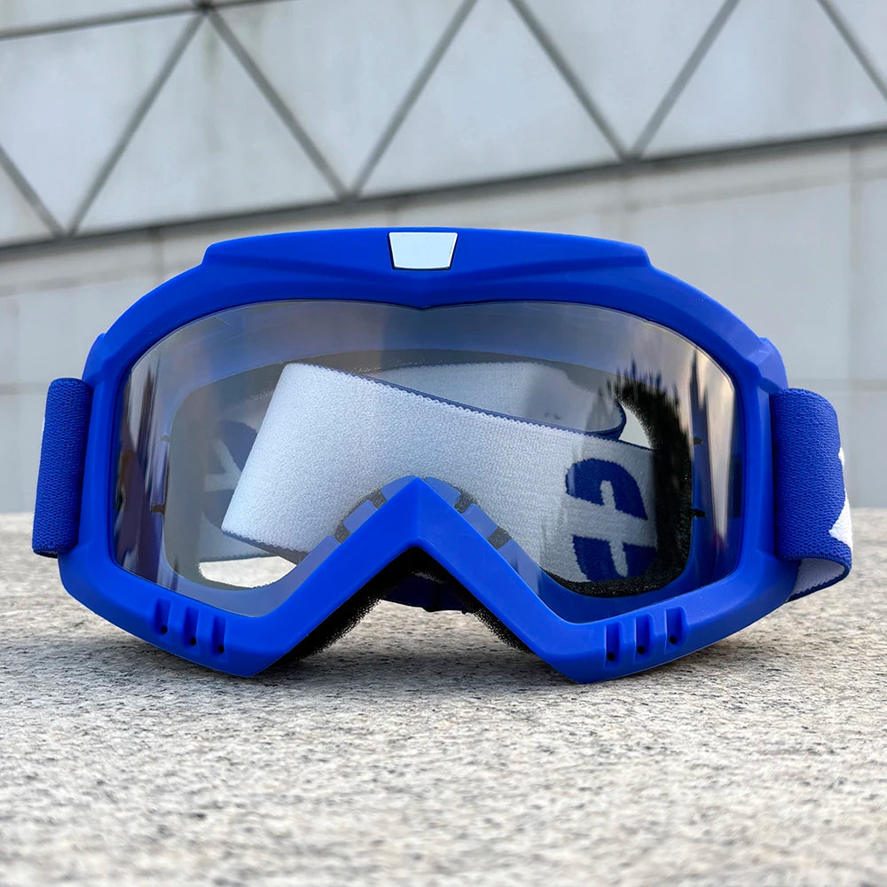 100 Motorcycle Goggles For Men Motocross Sunglasses Safety Protective MX ATV Ski Helmet Goggles vintage Driving Glasses
