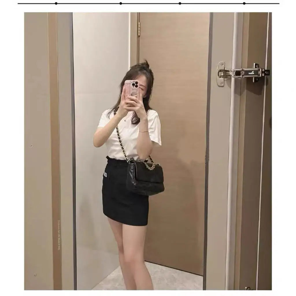 Fashionable small fragrance soft leather bag with crossbody chain bag for women, 2025 new high-end style, large capacity mouth c