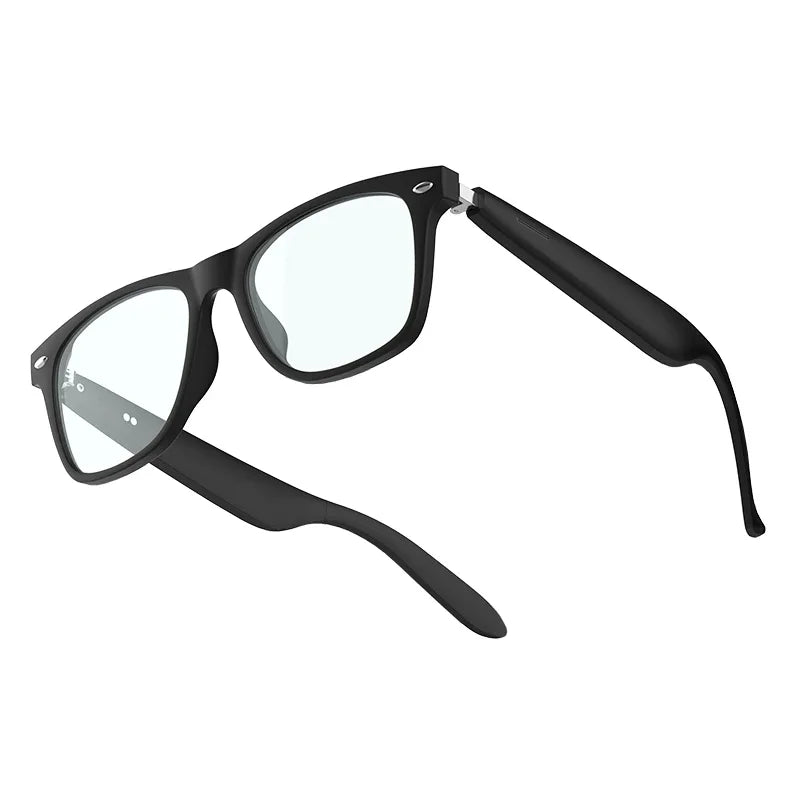 2025 AI Translation Smart Glasses  Bluetooth Call Headphones UV Protective Lenses Connected Bezel Outdoor Sports Sunglasses