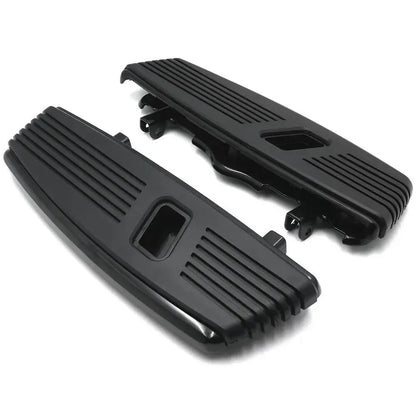 Motorcycle Hana Cut Front Footrests Footboard For Harley Davidson 2012-2016 FLD，1986-2023 FL，1986-later Touring，08-later Trik