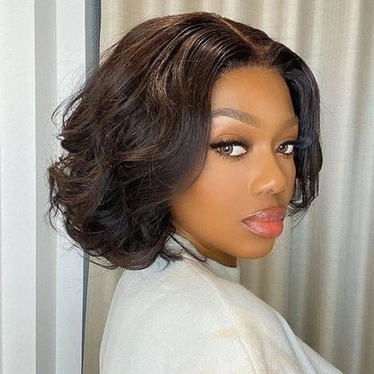 13x4 Body Wave Lace Front Wig Human Hair PrePlucked Brazilian Human Hair Lace Frontal Wigs For Women 4x4 Lace Closure Wig