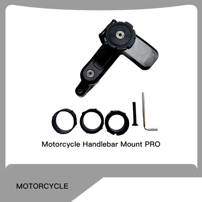 Motorcycle Handlebar Stem Fork Mount Holder Phone Mount Vibration Dampener MAG Universal Adaptors Wireless Charger Mirror Brake