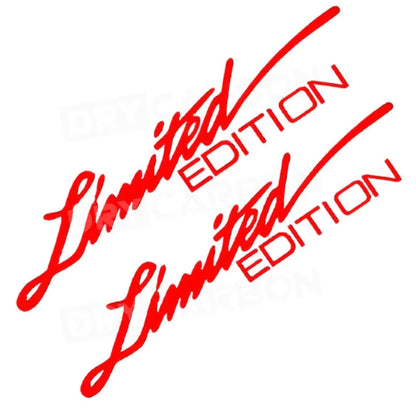 Personalized Limited Edition Stickers Reflective Car Stickers Creative Stickers Decal Window Decor Auto Bumper Sticker