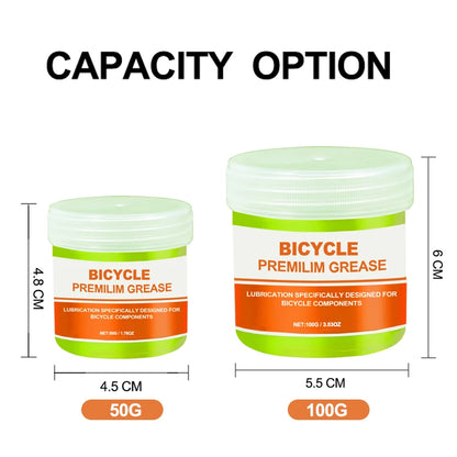 Bicycle High Quality Lubricating Oil For Shimano Green Effect Bearing Grease Hub Lubricants Lipid Elements 50g