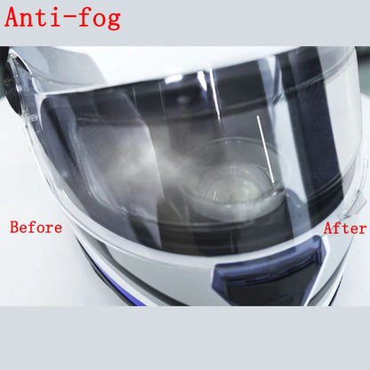 2pcs Motorcycle Helmet Rainproof Anti-fog Film Durable Nano For Kask Hjc Helmet Accessories For Motorcycle Helmet