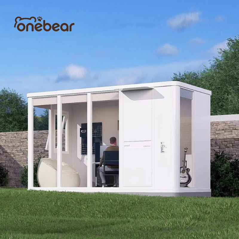 Any Size Custom Easy DIY Assembly Glass Yoga Room Garden Outdoor Mobile House Multi Functional Fitness Leisure Private Space