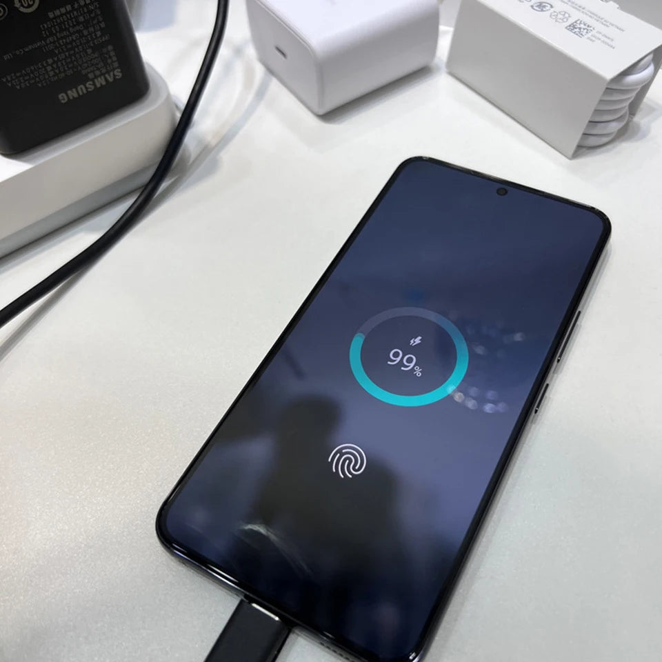 SAMSUNG 25W Charger 45W Adapter PD Type C Super Fast Charging Samsung Galaxy S26 S25 S24 S23 S22 Ultra A54 A34 Power Chargeur EU