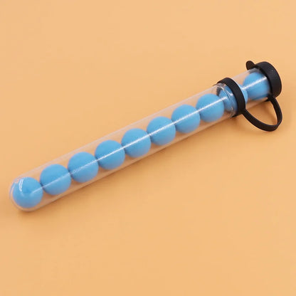 10pcs/Lot GREAT 10 Round Paintball Tube w/Lid - 10 Pack 0.68" Caliber PODS Speed Tubes