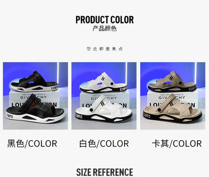 Men Summer Sandals Outdoor Ultralight Slippers EVA Non Slip Orginal Sandals Platform Beach Fashion Slides High Quality Shoes