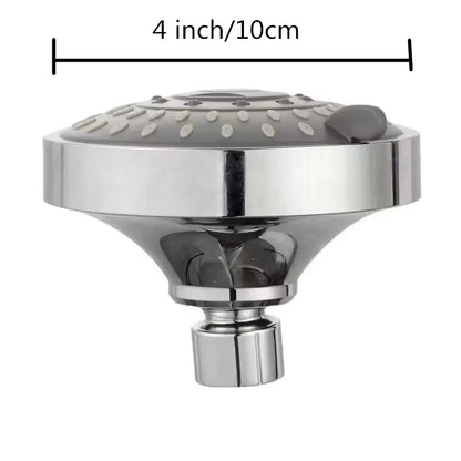 5 Modes High Pressure Shower Head 4Inch Sprayer Adjustable Rainfall Shower Head Sprayer Bathroom Fixture Faucet Replacement Part