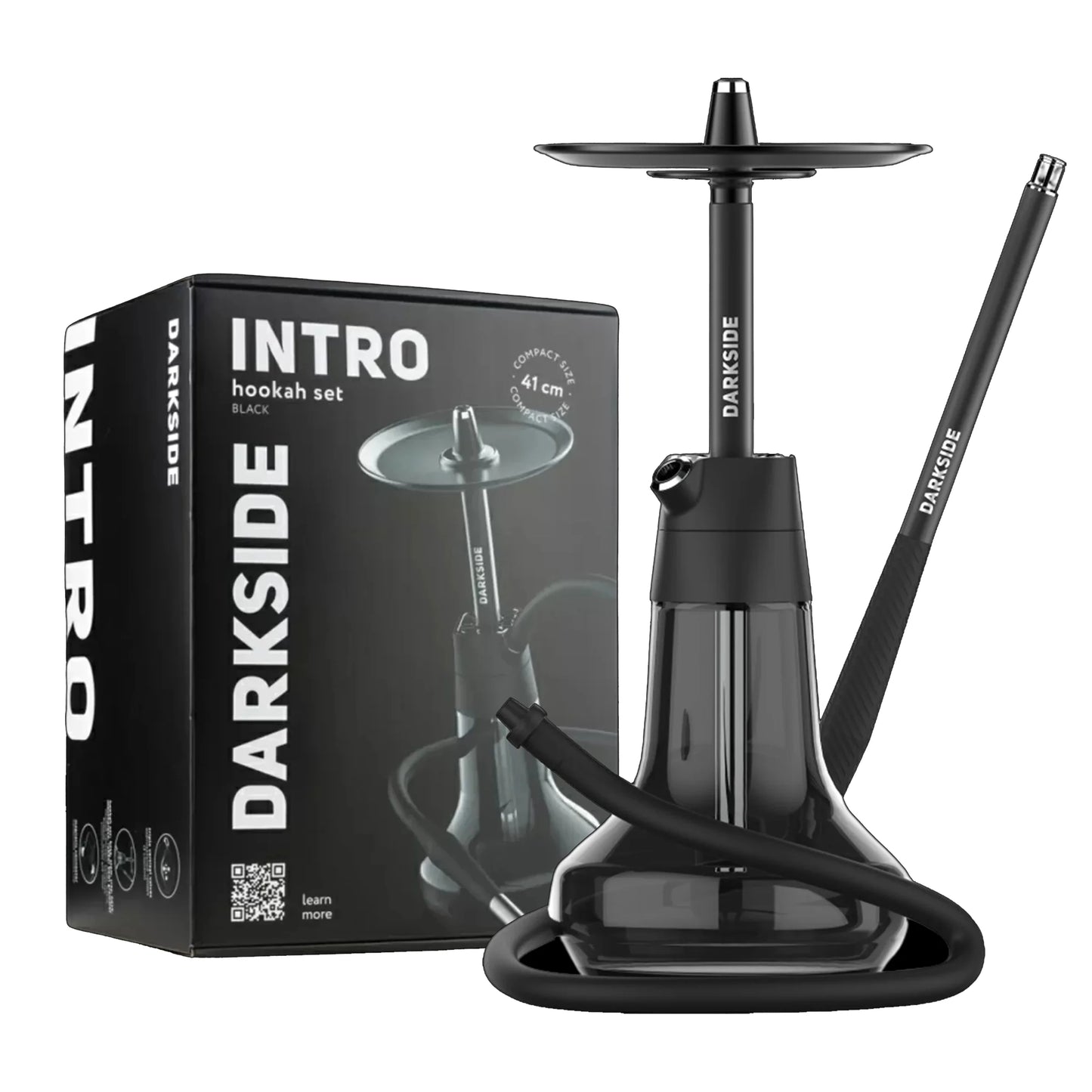 Darkside Intro Hookah Shisha Set Arabic Hookah Single Tube with Gift Box