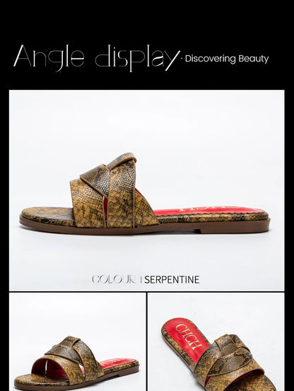 Fashionable Classic Design Women's New Slippers Outdoor Flat Bottom Beach Tourism Summer Women's Slippers