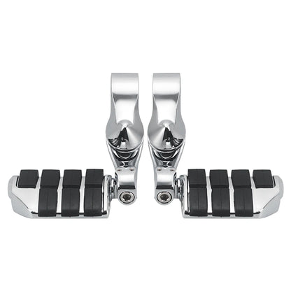 1.25" Highway Pegs Adjustable Footpeg Short for Harley Touring Road King Road Glide Electra Glide Street Glide Sportster Softail