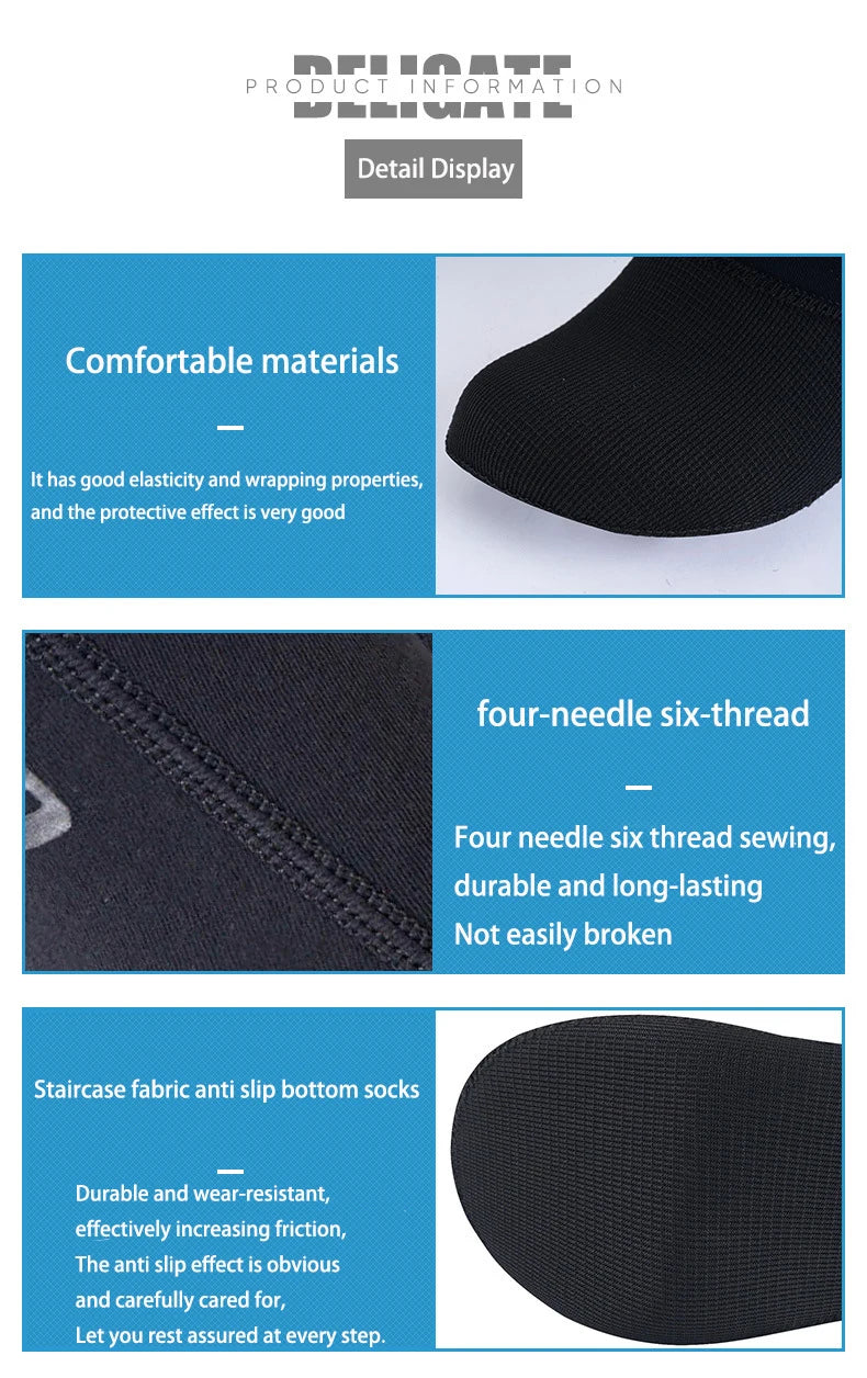 5mm/3mm/1.5mm Neoprene Diving Socks Anti Slip Beach Wetsuit Surfing Boots Water Socks Sand Proof Warm Blind Seam Diving Socks